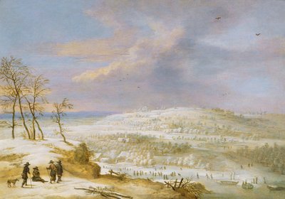 Winter, 17th century by Lucas van Uden